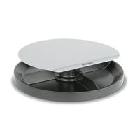 Kensington Spin Station Monitordraaischijf Hoogte: 5.7 tot 8.2 cm Grijs - thumbnail
