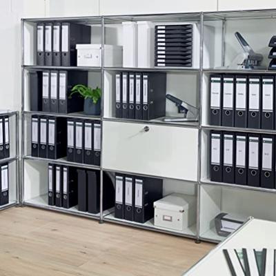 Leitz Dubbele ordner 1012 2 x DIN A5 liggend Rugbreedte: 75 mm Blauw 4 beugels 10120035