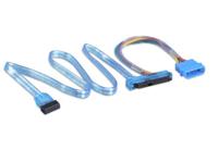 Akasa AK-CB059 Blauw UV enkele SAS-kabel - thumbnail