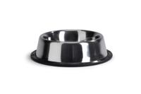 Hondenvoerbak rvs met antisliprand 16.5 cm - thumbnail