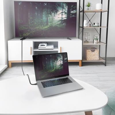 Adapter USB-C naar HDMI Aisens A109-0712 Zwart 2 m - thumbnail