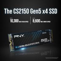 PNY - CS2150 2TB - Interne SSD harde schijf - 2 TB - M.2 - thumbnail