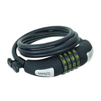 Dresco 5250203 Coil kabelslot 120 cm/diameter 8 mm met houder - thumbnail