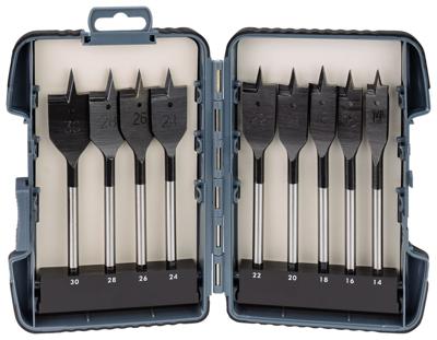 Makita Speedborenset 9-delig 1/4" ZK vorm E - P-80802