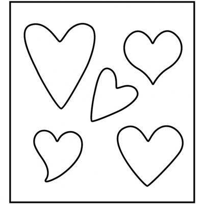 Creativ Company Snijmal, hart, afm 14x15,25 cm, dikte 15 mm, 1 stuk