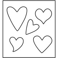 Creativ Company Snijmal, hart, afm 14x15,25 cm, dikte 15 mm, 1 stuk - thumbnail