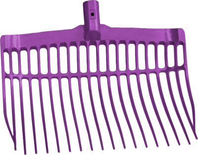 Mestvork zonder steel Paars