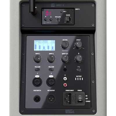 LD Systems ANNY 8 HHD B6 G Urban Grey met handheld 655-679 MHz