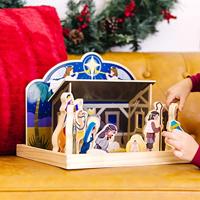 Melissa & Doug houten constructie set 48-delig - thumbnail