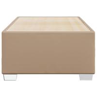 Bedframe kunstleer cappuccinokleurig 90x200 cm - thumbnail