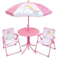 Set met kindertafel en stoelen Fun House Unicorn Roze - thumbnail