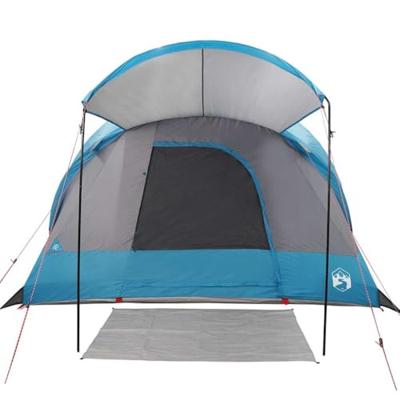 VidaXL Tunneltent voor gezin 8-persoons waterdicht blauw