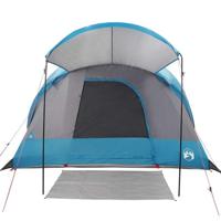 VidaXL Tunneltent voor gezin 8-persoons waterdicht blauw - thumbnail
