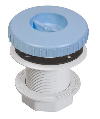 Aquareva Stofzuigeraansluiting + moer - Lichtblauw Aquareva Stofzuigeraansluiting + moer - Lichtblauw