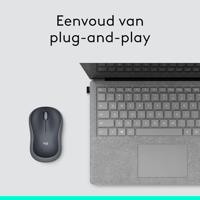 Logitech M185 muis Ambidextrous RF Draadloos Optisch 1000 DPI - thumbnail