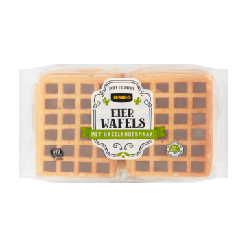 Jumbo Eierwafels met Hazelnootsmaak 8 Stuks