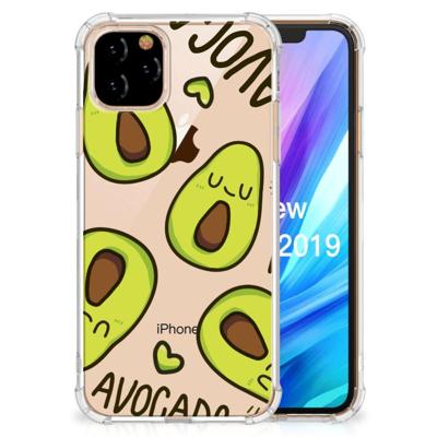 Apple iPhone 11 Pro Stevig | Bumper Hoesje | Avocado Singing Apple iPhone 11 Pro Stevig | Bumper Hoesje | Avocado Singing