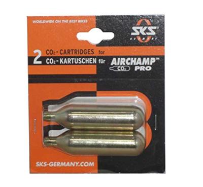 SKS luchtpatronen (2) 16gr. airchamp co2 z draad