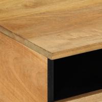 Salontafel 80x54x40 cm massief mangohout bruin - thumbnail