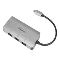 Targus USB-C naar 4-poorts USB-A Hub, Grijs (ACH226EU) - thumbnail