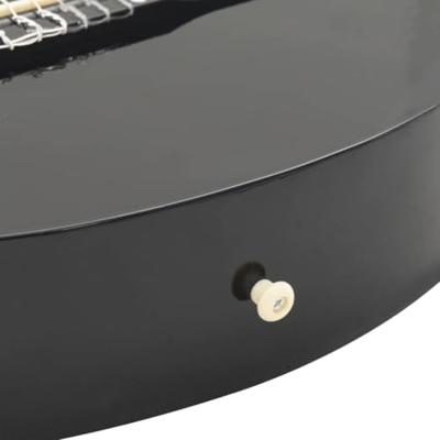 VidaXL Gitaar cutaway met 6 snaren western klassiek 38" zwart