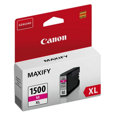 Canon inktcartridge PGI-1500XL, 780 pagina's, OEM 9194B001, magenta