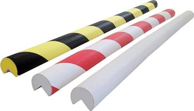 VISO PU 4025 NJ Hoekprofiel Zwart, Geel (Ø x l) 40 mm x 750 mm