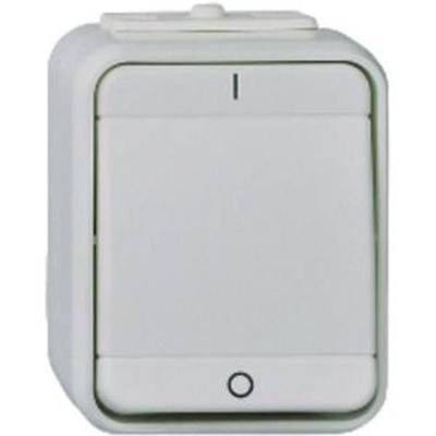 ELSO-uitschakelaar 441209 2p. 10A AquaTop licht/basisgrijs 1 stuk(s)