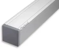 Elephant Aluminium paal 6,8x6,8x99 cm - thumbnail