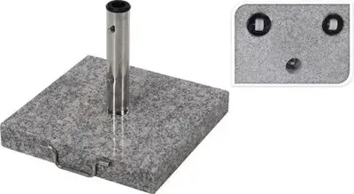 PARASOLVOET GRANIET GRIJS