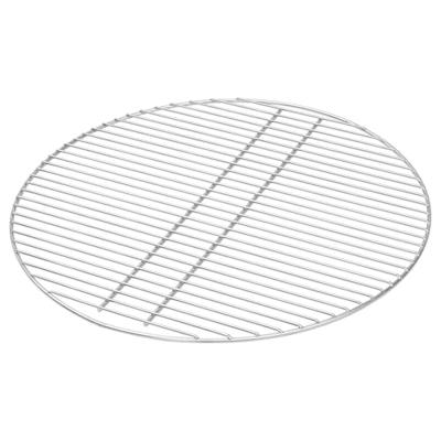 VidaXL Barbecuerooster zilver 57 x 57 cm roestvrij staal