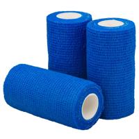PharmaHorse Vetwrap blauw - 3 stuks - thumbnail