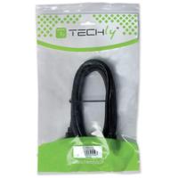 Kabel USB 2.0 A stekker/B stekker schuin 1 m - thumbnail