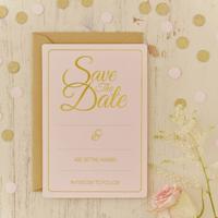 Ginger Ray Save The Date Kaarten - Pastel Perfection (10st) - thumbnail