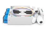 Digitus DN-963890 Adapter voor glasvezelkabels Grijs, Blauw, Lichtblauw, Zwart 1 stuk(s) - thumbnail