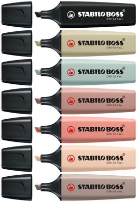 Markering Stabilo Nature Colors Beige (10 Stuks)