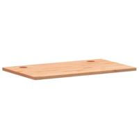 Bureaublad 110x60x2,5 cm massief beukenhout - thumbnail