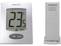 Basetech WS-9008-IT Thermometer Zilver - thumbnail