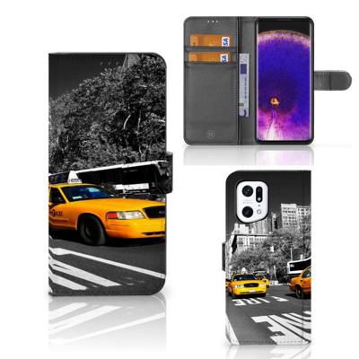 OPPO Find X5 Pro | Flip Cover | New York Taxi OPPO Find X5 Pro | Flip Cover | New York Taxi