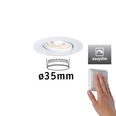 Paulmann 92970 EBL Nova mini Plus Coin LED-inbouwlamp 4.20 W Wit