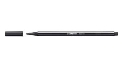 STABILO Pen 68, premium viltstift, zwart, per stuk STABILO Pen 68, premium viltstift, zwart, per stuk
