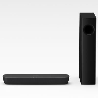 Panasonic sc-htb250egk bedraad en draadloos 2.1 kanaals 120 W zwart luidspreker soundbar soundbar (2.1-kanaal, 120 Watt, DTS Digital Surround, Dolby Digital, 80 W, 40 W, bedraad en draadloos)