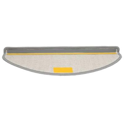 VidaXL Trapmatten 20 st 65x21x4 cm grijs halfrond groot VidaXL Trapmatten 20 st 65x21x4 cm grijs halfrond groot
