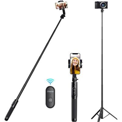 Ulanzi SK-03 Selfie Stick Statief 1,6m met Bluetooth remote shutter