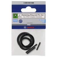 Bosch Accessoires Pin en ring 1/2" krachtdoppen | 6 stuks - 2608003066 - thumbnail