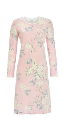 Warm roze nachthemd bloemen Warm roze nachthemd bloemen