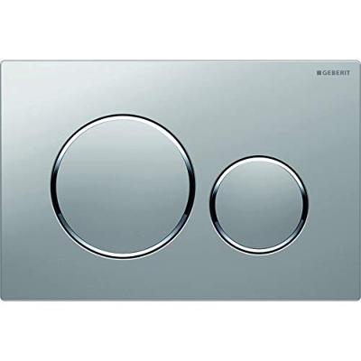 Geberit Sigma 20 bedieningspaneel mat chroom/chroom voor Sigma reservoirs 8cm (UP720) en 12cm (UP320)