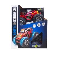 Gear2Play rc bestuurbare auto monster flames - thumbnail