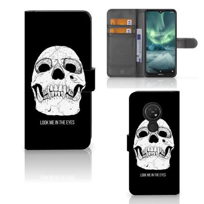 Telefoonhoesje met Naam Nokia 7.2 | Nokia 6.2 Skull Eyes Telefoonhoesje met Naam Nokia 7.2 | Nokia 6.2 Skull Eyes