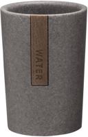 Tandenborstelbeker vrijstaand Sealskin Pierra polyresin Grijs - thumbnail